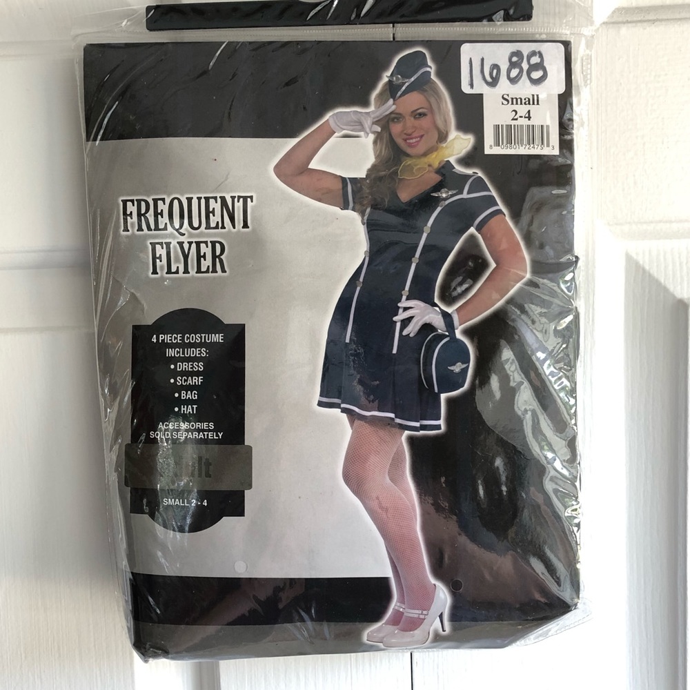 Brand New Sexy Flight Attendant Costume Size Small